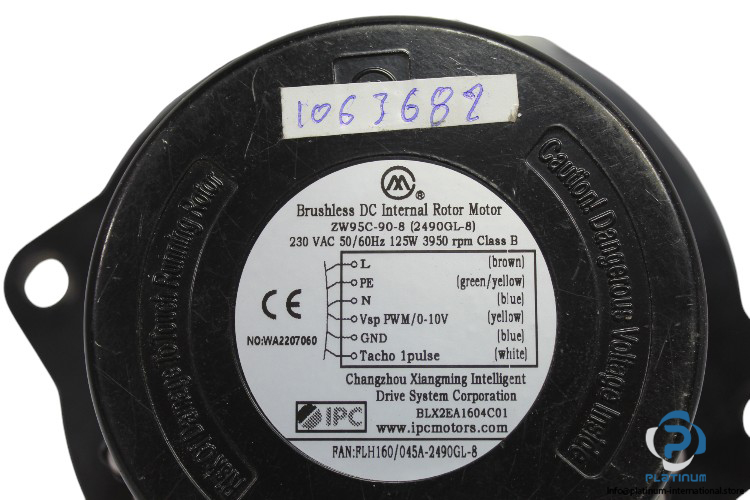 ipc-BLX2EA1604C01-exhaust-blower-fan-used-2