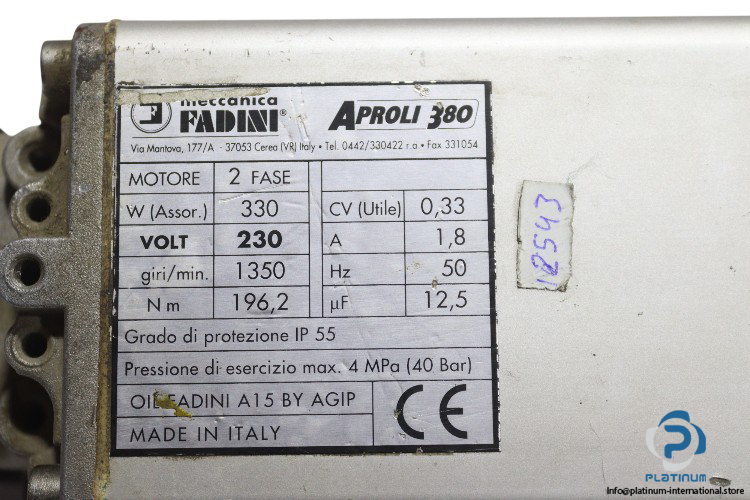 meccanica-APROLI-380-linear-actuator-used-1