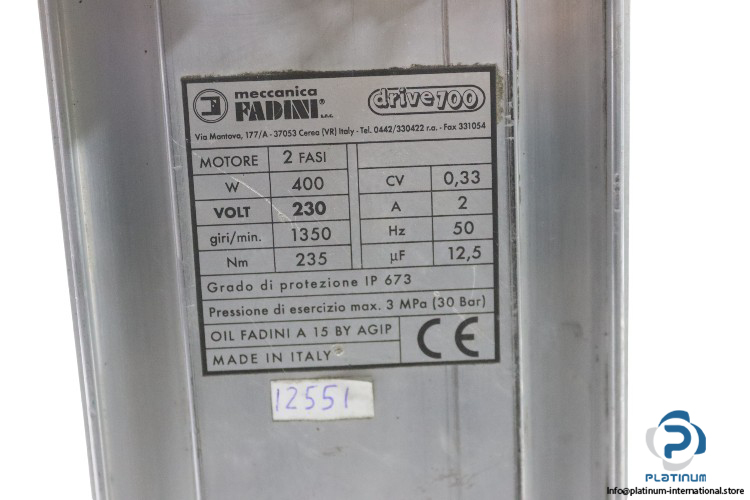 meccanica-DRIVE-700-linear-actuator-used-1