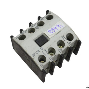 Moeller 22 DIL M Auxiliary Contact Module
