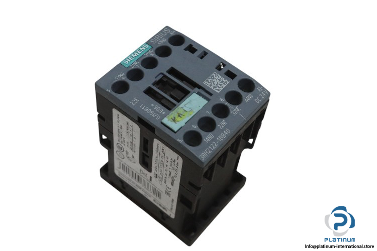 siemens-3RH2122-1BB40-contactor-(Used)