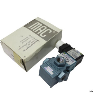 MAC 55B-13-PI-611JM Single Solenoid Valve