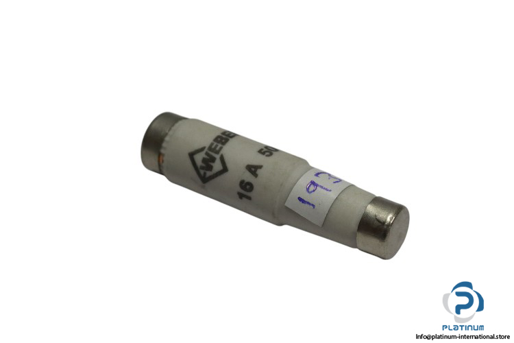 weber-16-A-500V-bottle-fuse-(used)