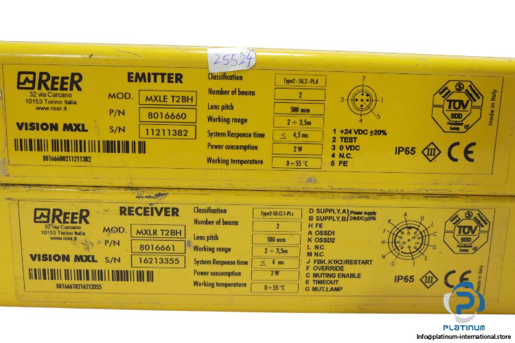 reer-MXLR-T2BH-receiver-muting-arms-(used)-3