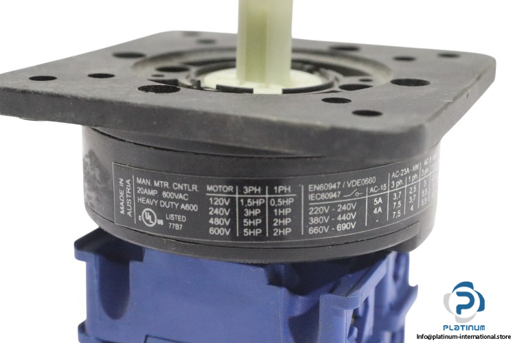 kraus&naimer-CH10B-rotary-cam-switch-(new)-1