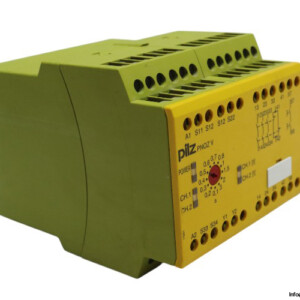 Pilz Pnoz V 3S 24VDC 3N/O 1N/C 1N/O T Safety Relay