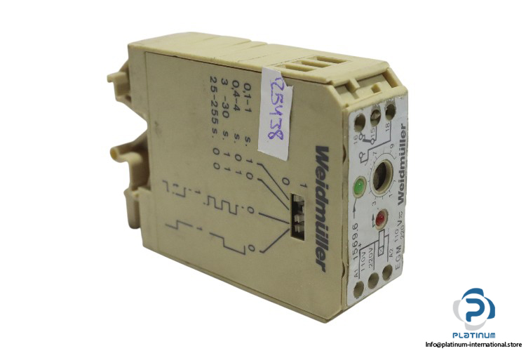 weidmuller-1569.6-time-delay-relay-(used)