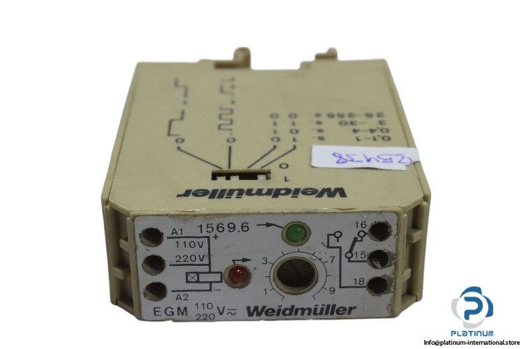 weidmuller-1569.6-time-delay-relay-(used)-1