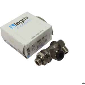 Legris 7880 08 13 Pneumatic Blocking Fitting