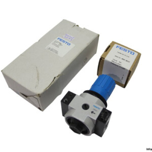 Festo 159625 Pressure Regulator With Pressure Gauge