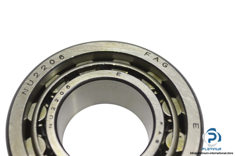 fag-NU-2206-cylindrical-roller-bearing-used-1