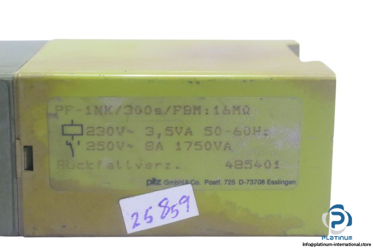 pilz-PF-1NK_300S_FBM-16M-time-delay-relay-(Used)-2
