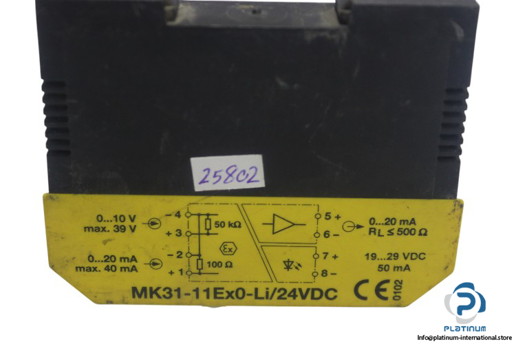 turck-mk31-11ex0-li-24vdc-current-repeater(used)-3