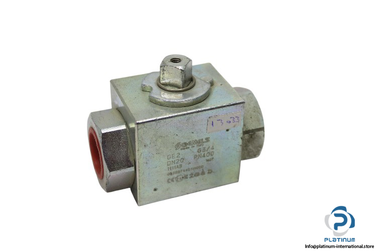 gemels-GE2GGT44011A000-2-way-high-pressure-ball-valve(used)