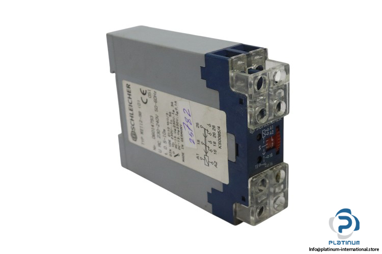schleicher-KZT12-98-time-relay-(used)