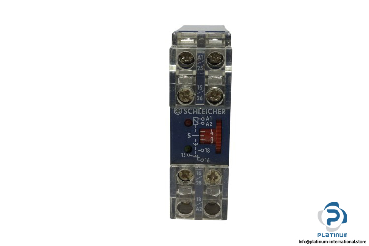 schleicher-KZT12-98-time-relay-(used)-1