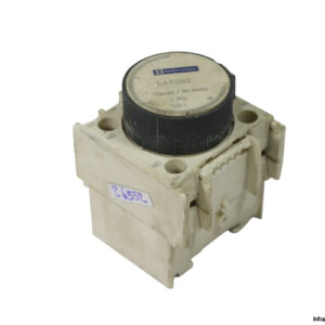 telemecanique-LA2-DS2-time-delay-auxiliary-contact-block-(used)
