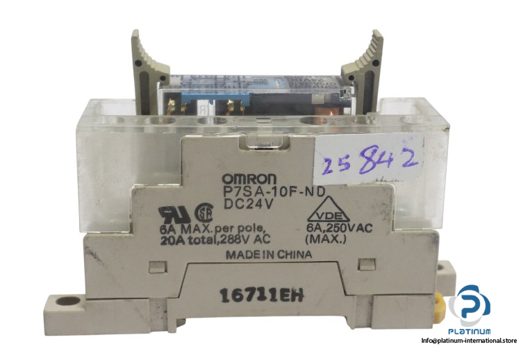 omron-P7SA-10F-ND-socket-relay-(used)-1