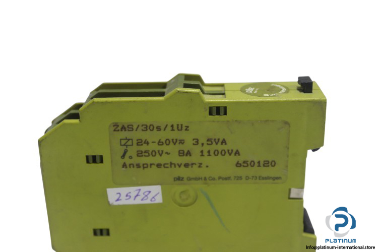 pilz-ZAS_30S_1UZ-safety-relay-(used)-2