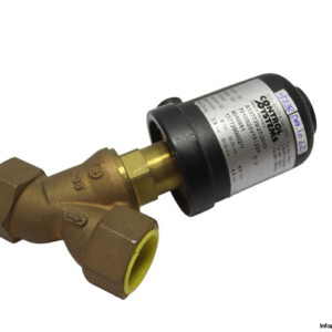 Schubert Salzer 7010/025V15122K Pneumatically Operated Angle Seat Valve