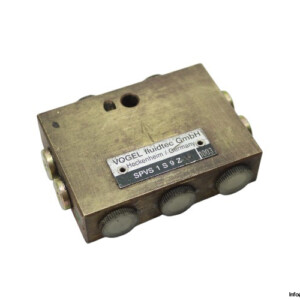 Vogel Spvs 1 S 9 Z Progressive Distributor
