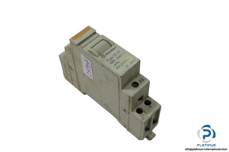 finder-22.22-modular-monostable-relay-(used)