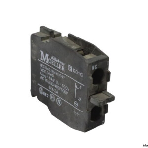 moeller-EK01C-contact-block-(used)