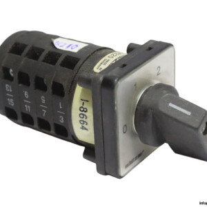 Salzer M220-I-8664 Rotary CAM Switch