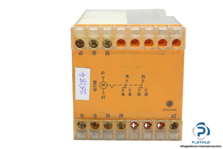 schleicher-KS-5198-time-relay-(used)-2