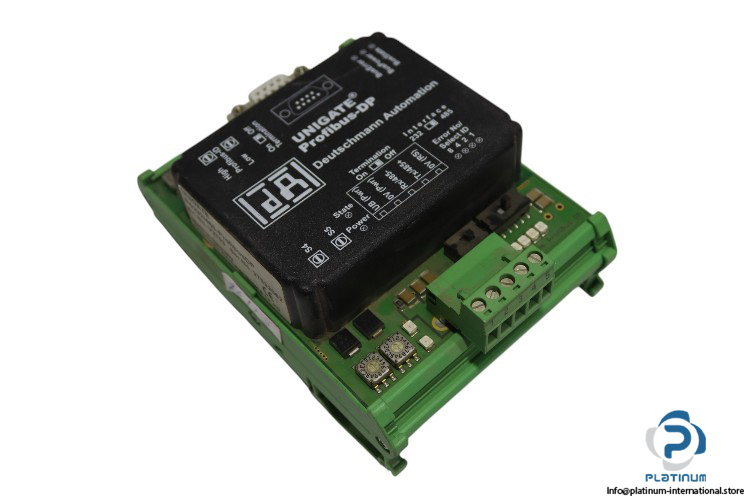 deutschmann-automation-UNIGATE-RS232_485-ProfibusDP-universal-fieldbus-gateway-(used)