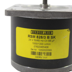 Berger Lahr RSM 828/3 B SK Servo Motor