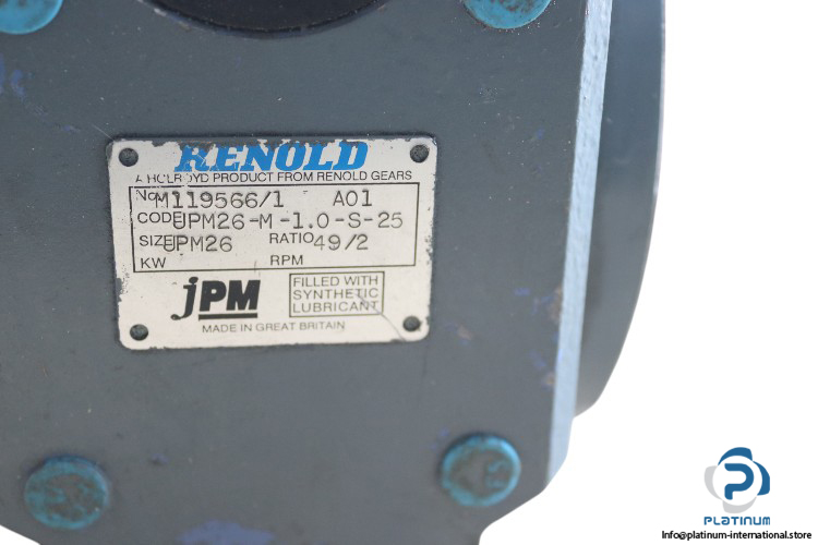 renold-JPM26-M-1.0-S-25-worm-gear-used-2