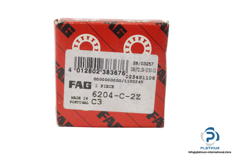 fag-6204-C-2Z-C3-deep-groove-ball-bearing-new-carton-1