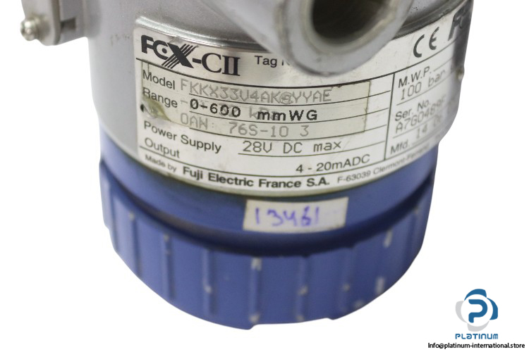 fuji-fkkx33v4akayyae-differential-pressure-transmitter(used)-5