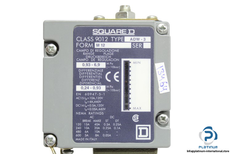 square-d-ADW-3-high-pressure-hydraulic-switch-(New)-2