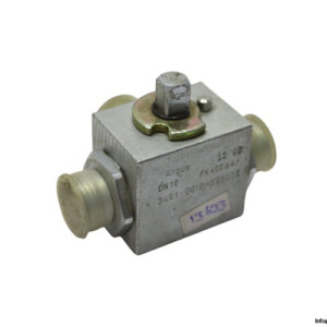 Argus 3491-0010-595012 3-WAYS Ball Valve