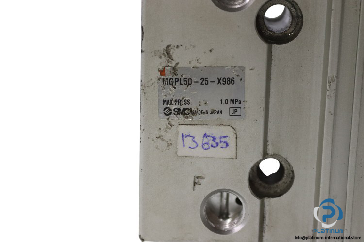 smc-MGPL50-25-X986-compact-guide-cylinder-(Used)-1