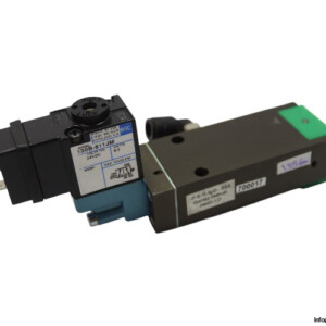 MAC 130B-611JM Pneumatic Valve With 700017 Base