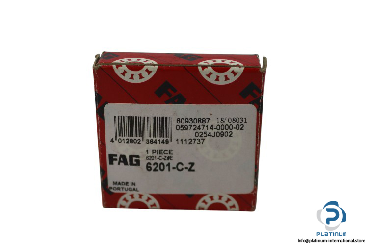 fag-6201-C-Z-deep-groove-ball-bearing-(new)-(carton)-1