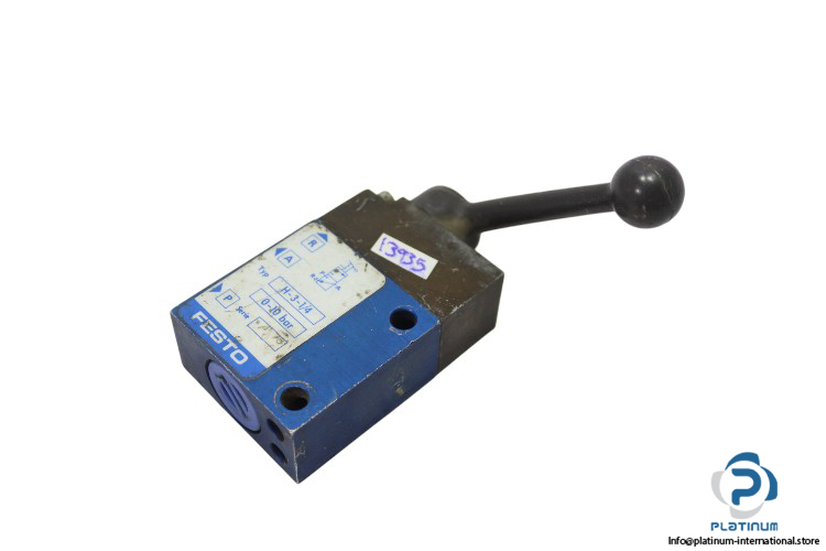 Festo-h-3-1-4-hand-lever-valve(used)