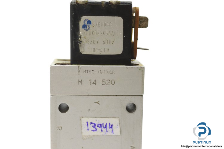 Airtec-m14-520-double-solenoid-valve(used)-1