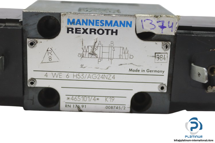 rexroth-4WE-6-H53_AG24NZ4-direct-operated-directional-spool-valve-(used)-2