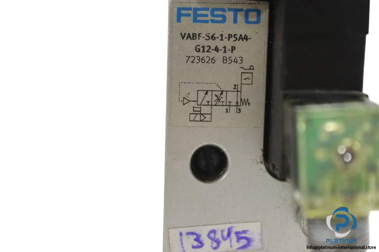 Festo-723626-soft-start-valve-with-coil(used)-2