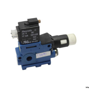 Rexroth 579-080-/-0 Pneumatic Poppet Valve With Silencer
