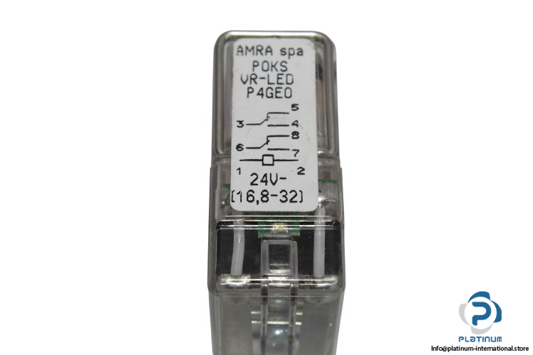 amra-POKS-VR-LED-P4GEO-instantaneous-monostable-relay-(used)-2