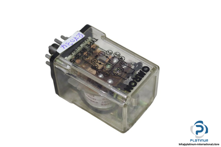 omron-MK3P-5-24-vdc-power-relay-(used)