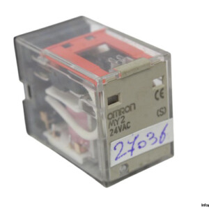 omron-MY2-24-vac-general-purpose-relay-(used)