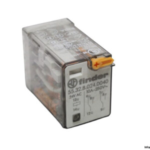 Finder 55.32.8.024.0040 24 VAC Electromagnetic Relay