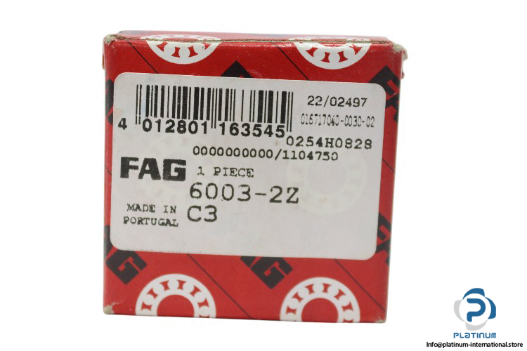 fag-6003-2Z-C3-deep-groove-ball-bearing-new-carton-1