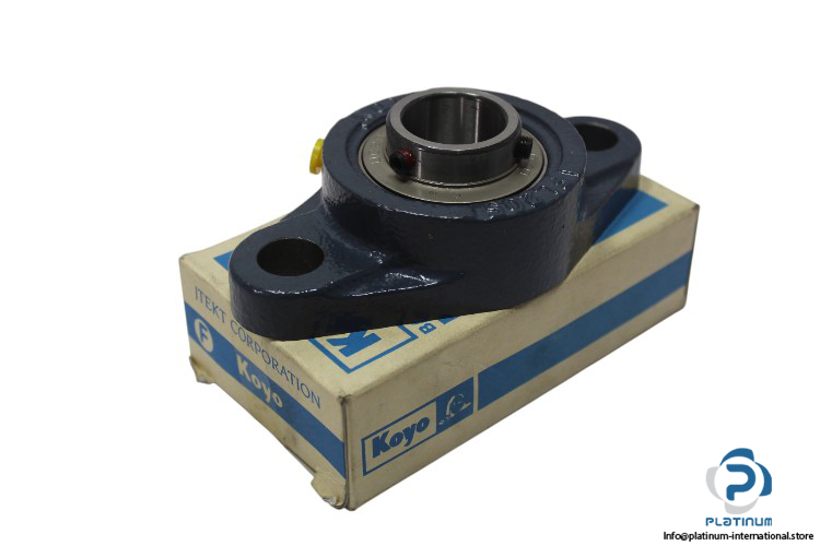 koyo-UCFL205J-oval-flange-ball-bearing-unit-new-carton
